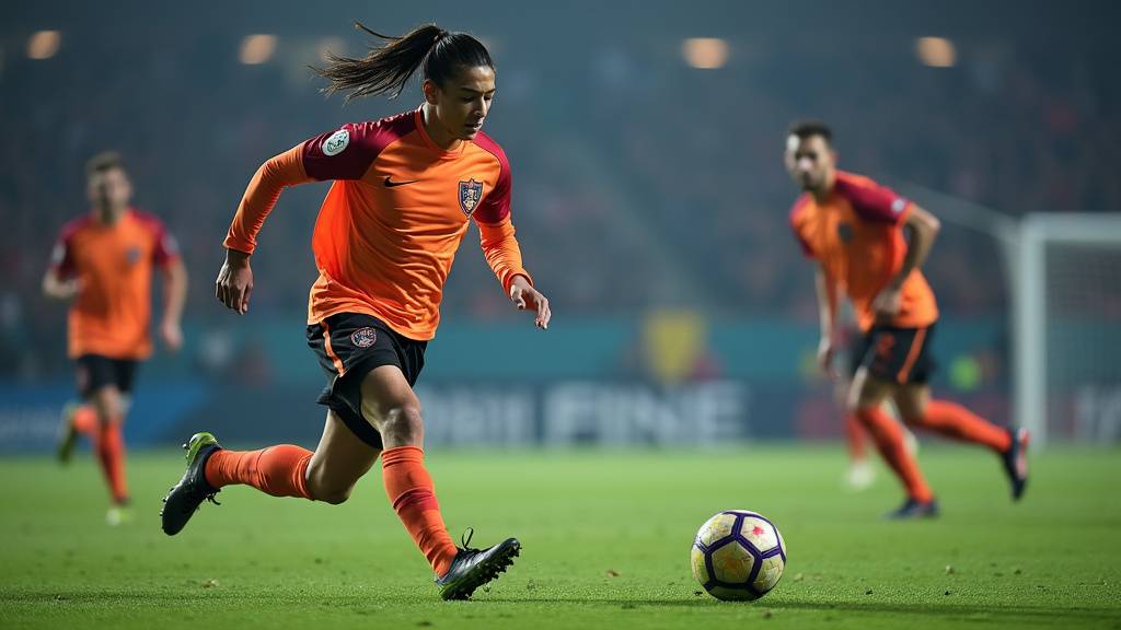 Entraîneur analysant le match avec ses joueurs à la mi-temps