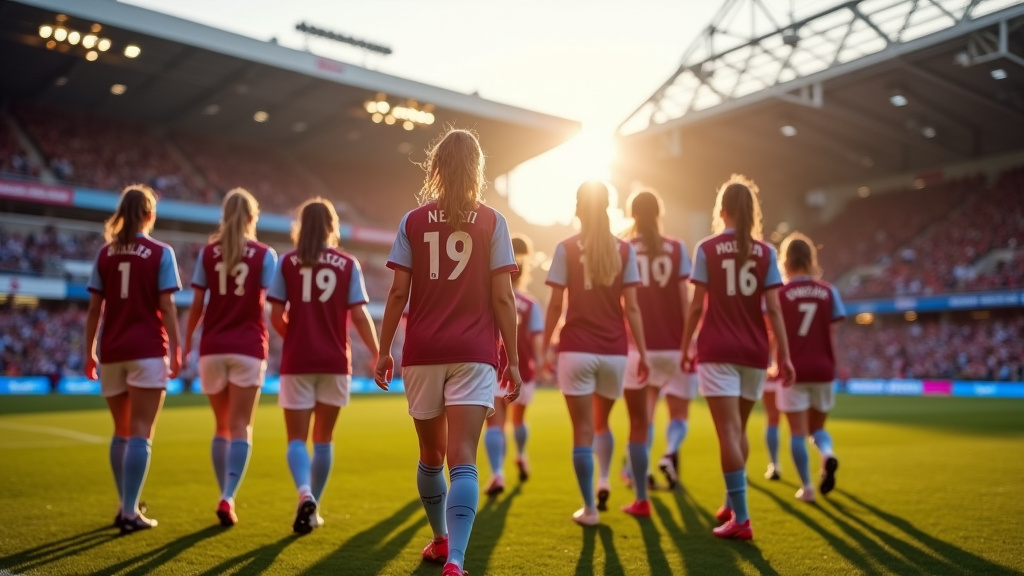 Villa Park accueillant un match de l'équipe féminine d'Aston Villa