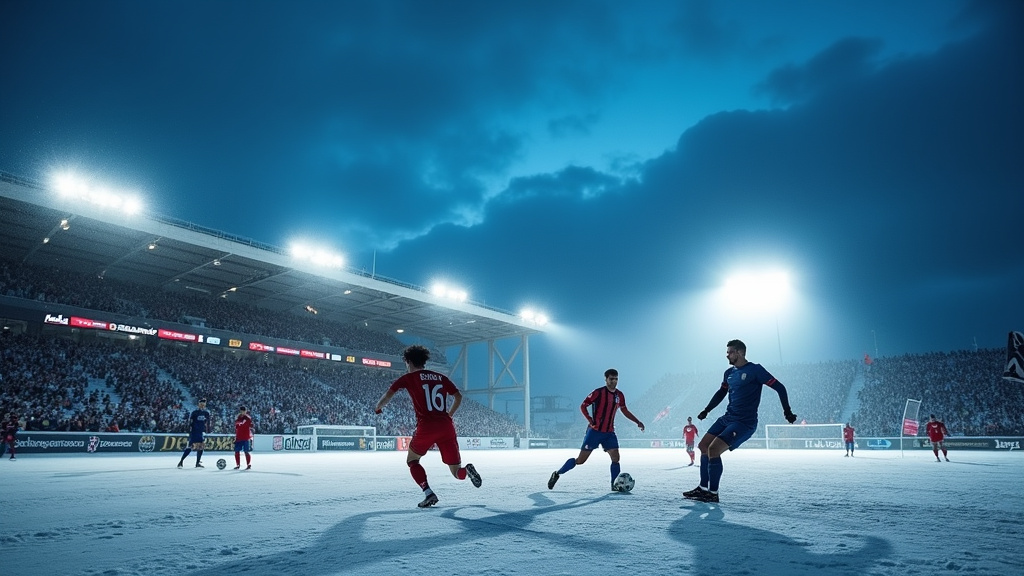 Stadion Aspmyra lors du match Bodø/Glimt - Juventus