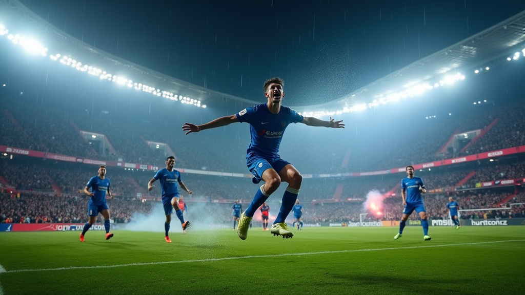 Le stade Jan Breydel lors du match Club Brugge - Barcelone