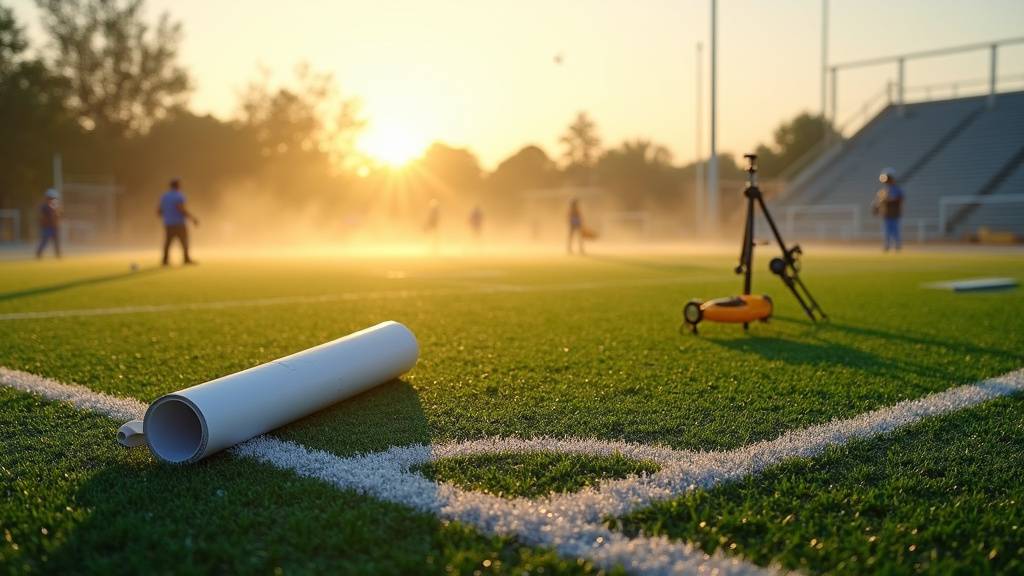 Équipements essentiels pour un terrain de football moderne