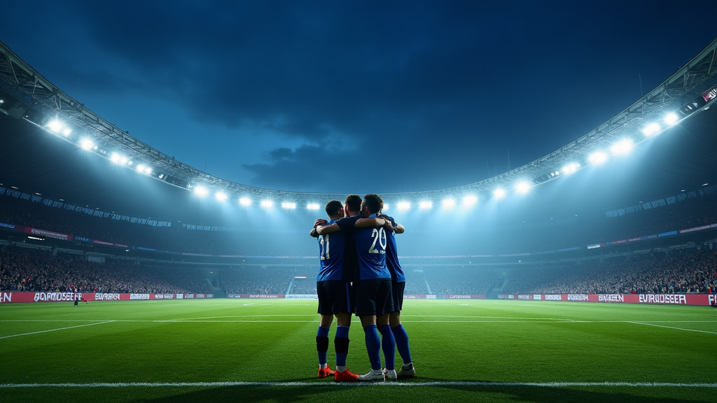 Supporters de l'Atalanta célébrant la victoire à Francfort