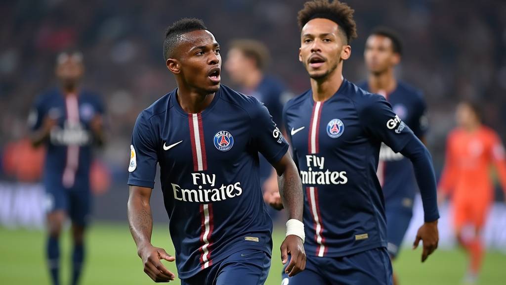 Luis Enrique, entraîneur du PSG, donne ses instructions en 2025