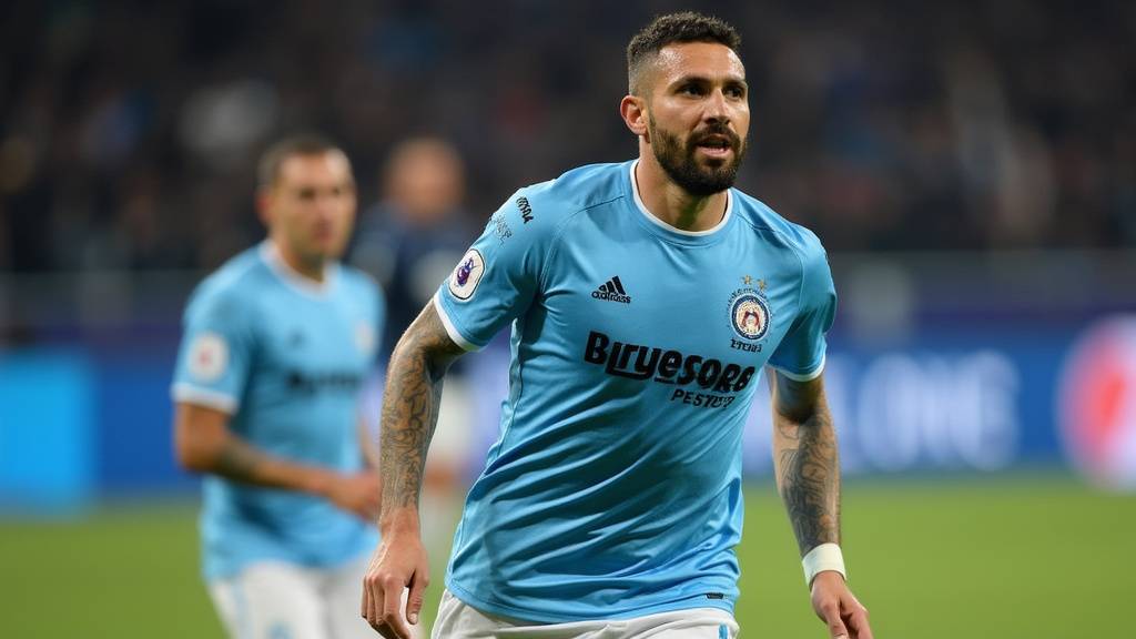 Mason Greenwood célébrant un but lors du match OM-Brest