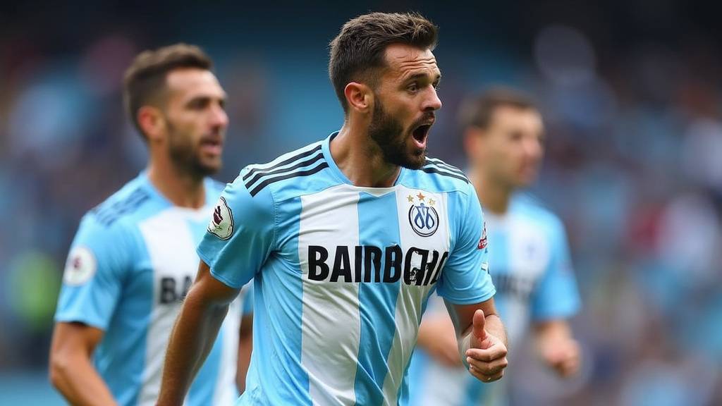 Équipe de l'OM lors d'un entraînement