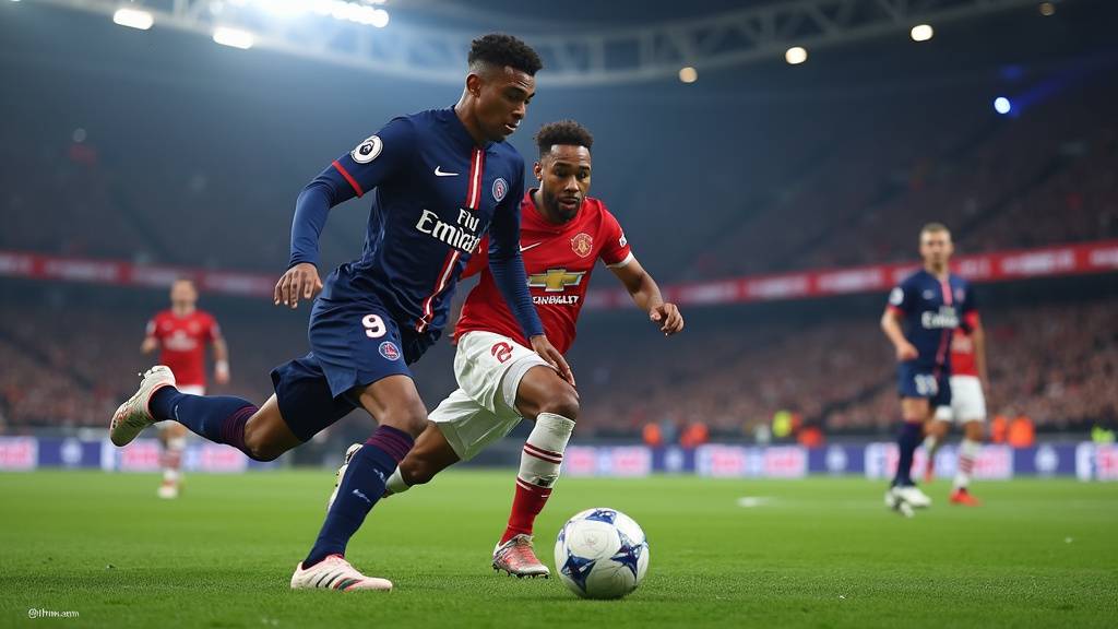 Ambiance électrique dans la tribune Auteuil au Parc des Princes
