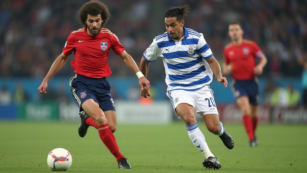 Stade Parc des Princes lors du match France-Israël 1993