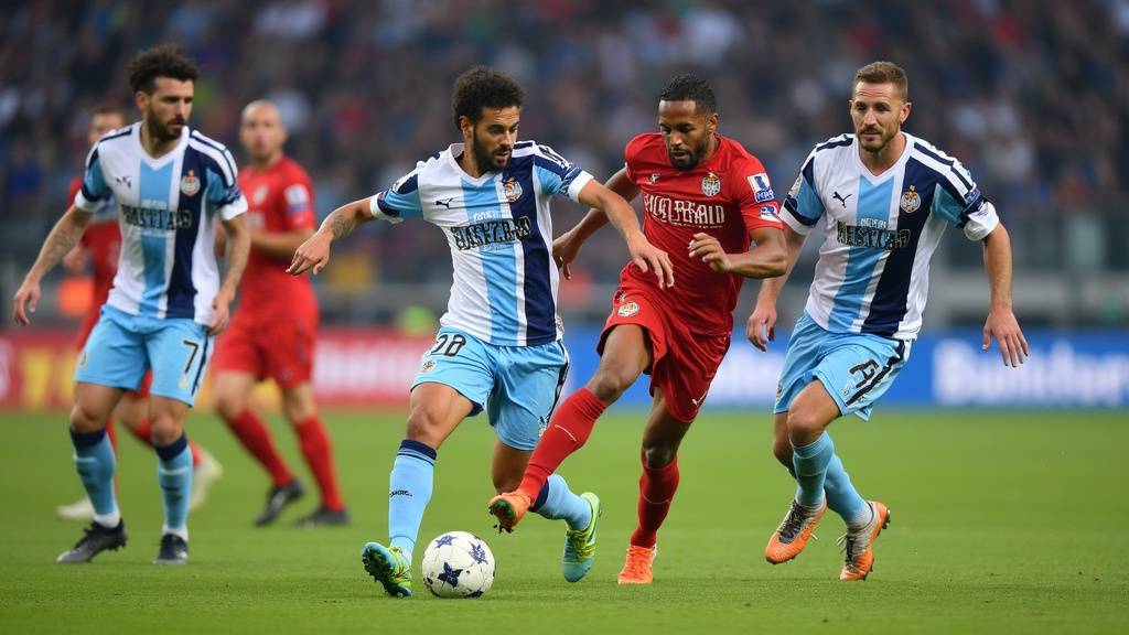 Joueurs du Pau FC lors d'un entraînement