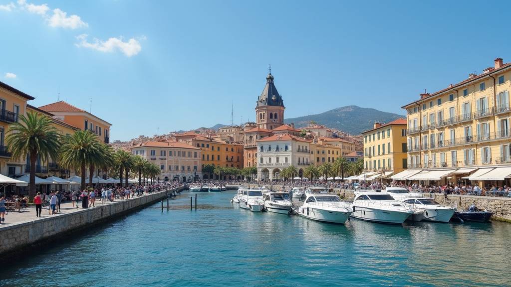 Réseau de transports en commun de Nice avec tramway et bus