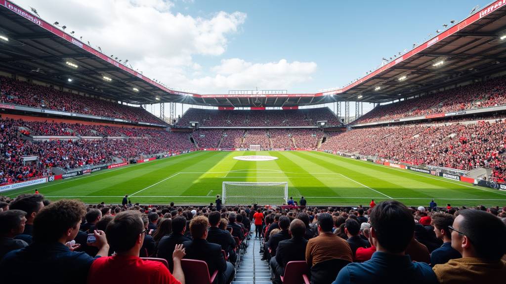 Vue extérieure du Stade Marie-Marvingt à Le Mans