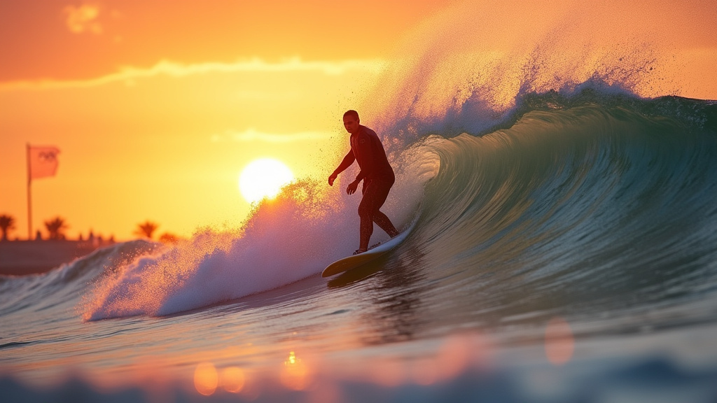 Technologie de vagues artificielles développée pour les compétitions